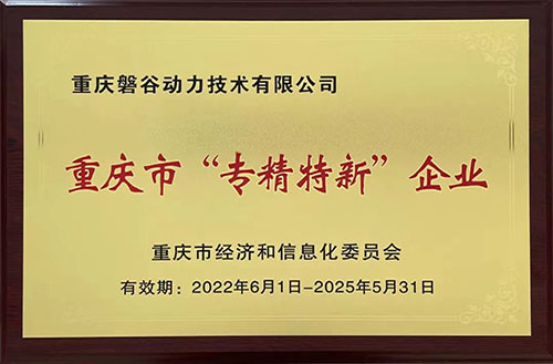 重庆市专精特新企业